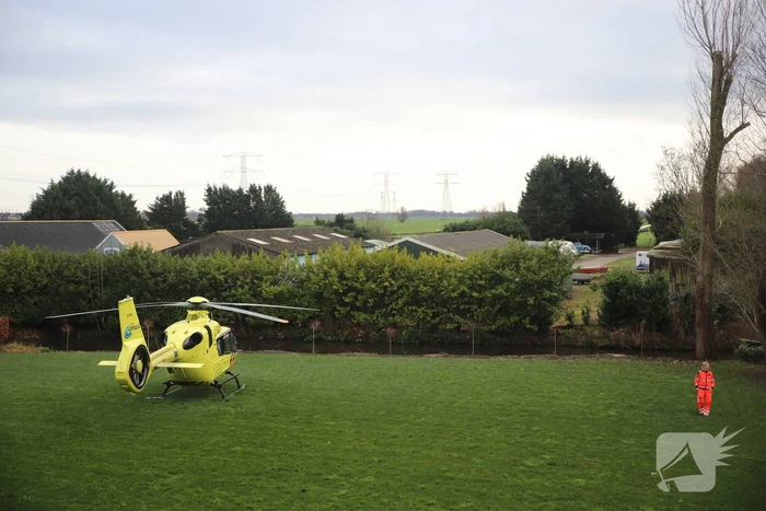 Traumahelikopter landt voor incident bij Dekker Tankopslag