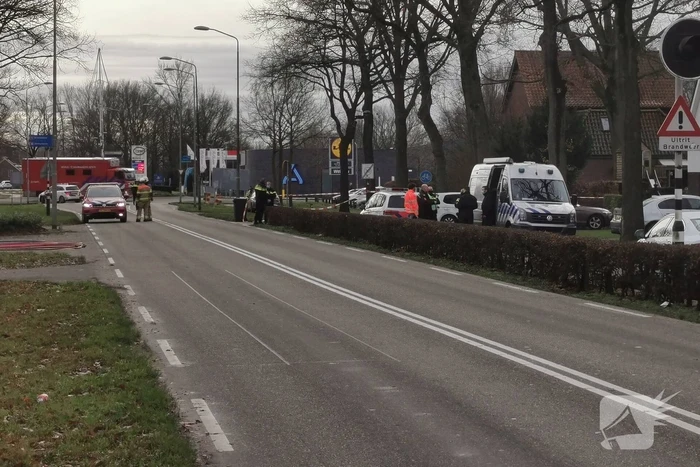 Man gewond door ontploffing