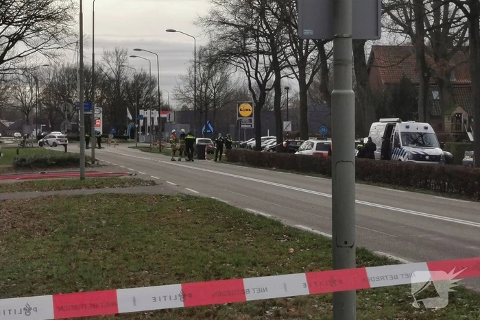 Man gewond door ontploffing