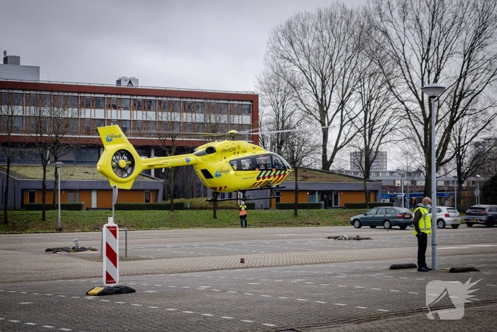 Coronapatiënt per traumahelikopter overgevlogen