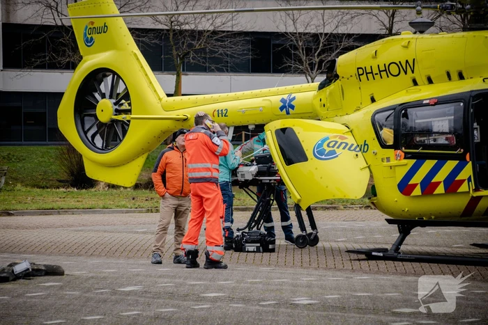 Coronapatiënt per traumahelikopter overgevlogen
