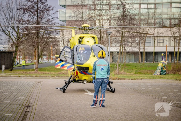 Coronapatiënt per traumahelikopter overgevlogen