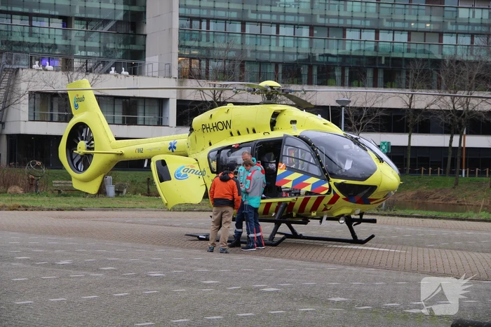 Coronapatiënt per traumahelikopter overgevlogen