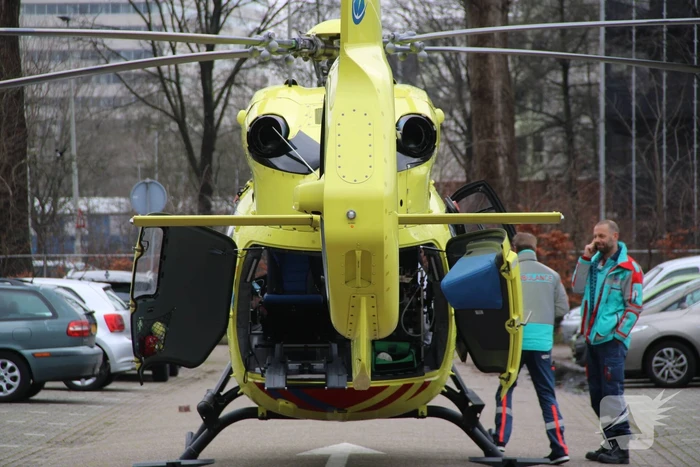 Coronapatiënt per traumahelikopter overgevlogen