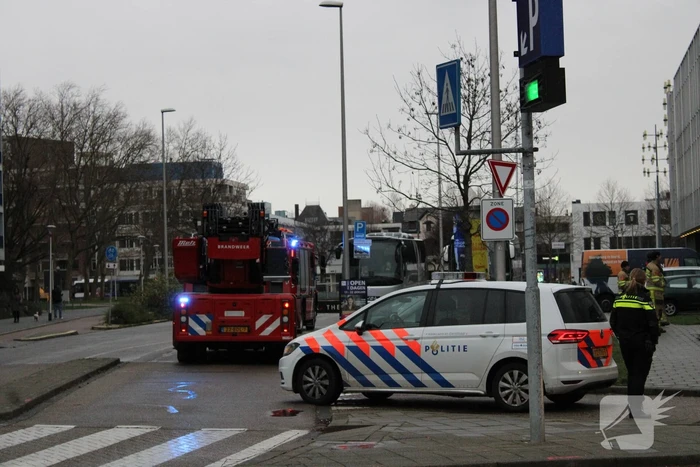Brand in theatergebouw snel geblust