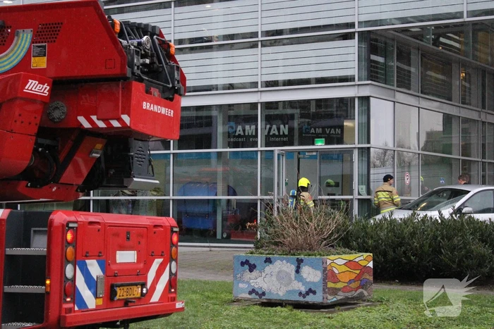 Brand in theatergebouw snel geblust