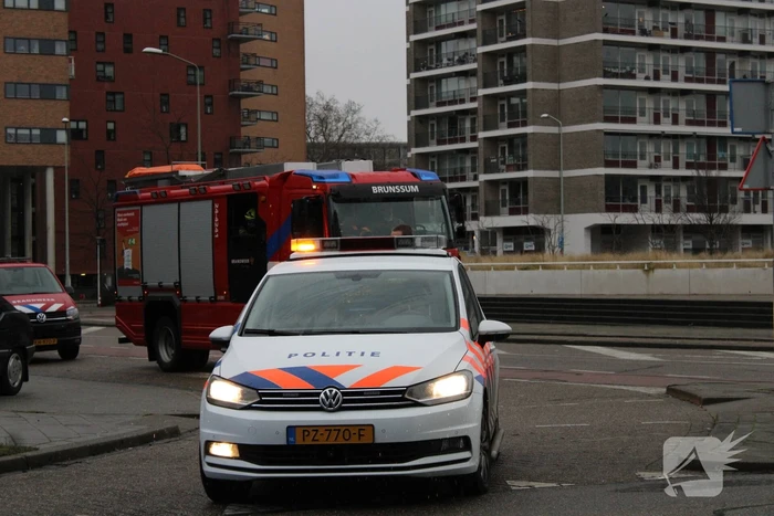 Brand in theatergebouw snel geblust