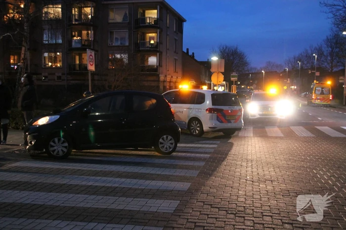 Voetganger op kruispunt aangereden