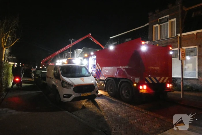 Veel schade bij brand op zolder