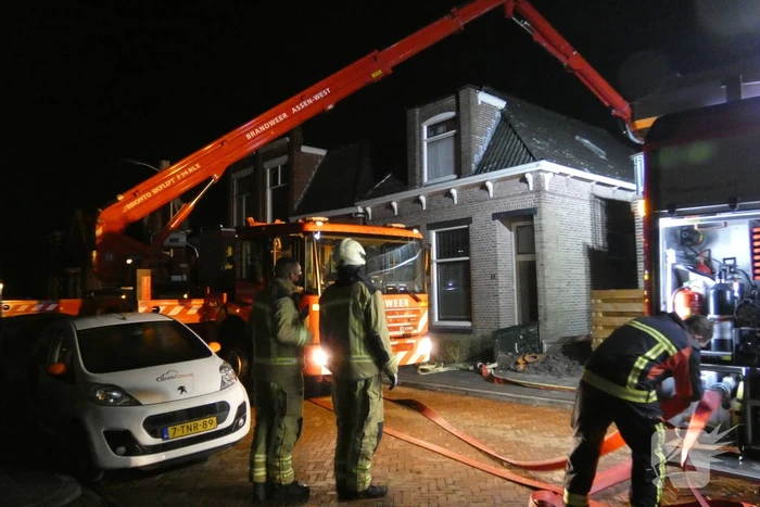 Veel schade bij brand op zolder