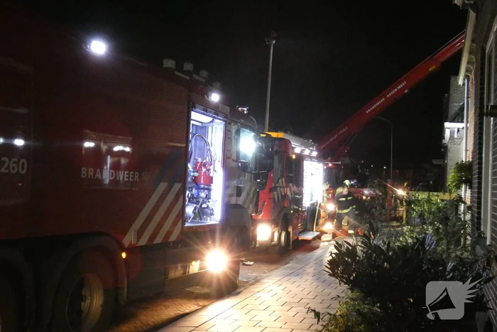 Veel schade bij brand op zolder