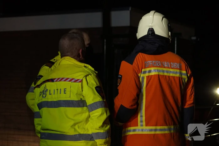 Schuur van schaatsvereniging gaat in vlammen op