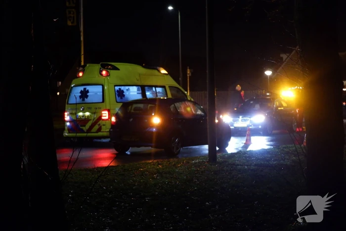 Botsing tussen twee auto's