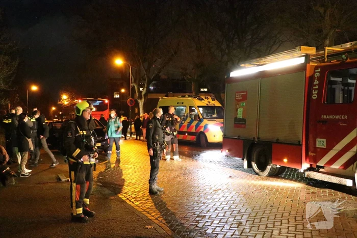 Flinke uitslaande brand in woning