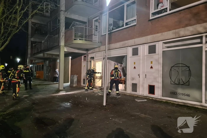 Explosie vernield gevel fysiotherapie