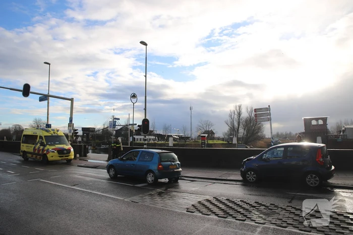 Grote schade bij kop staart botsing
