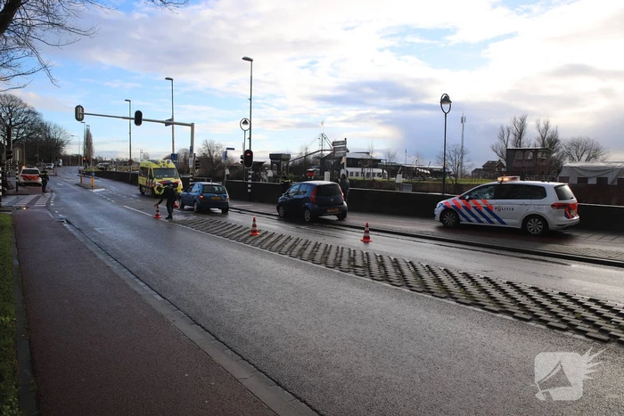 Grote schade bij kop staart botsing