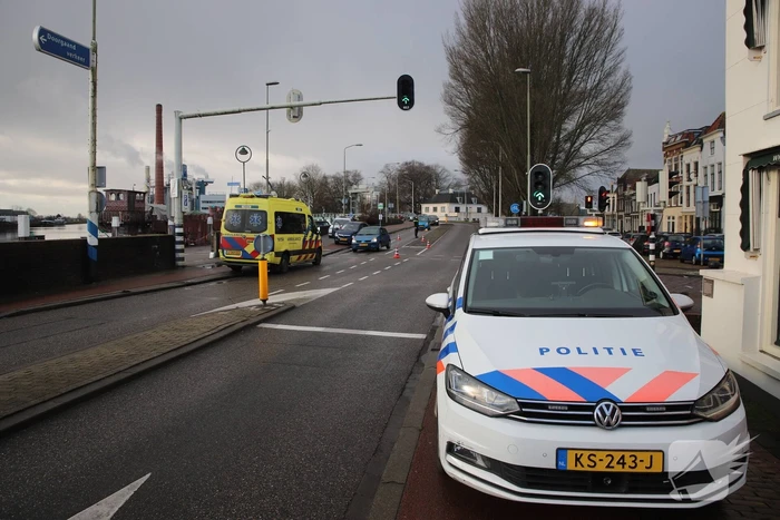 Grote schade bij kop staart botsing