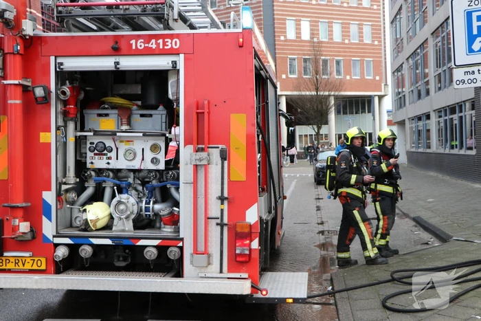 Studentencomplex ontruimd door brand