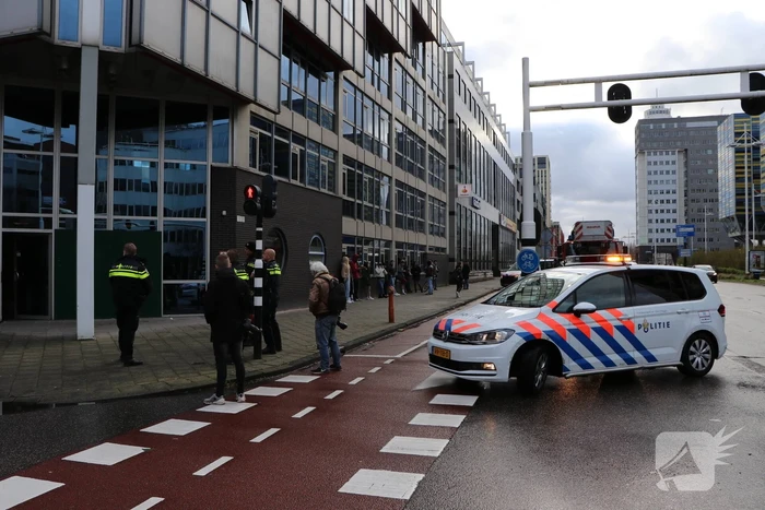 Studentencomplex ontruimd door brand