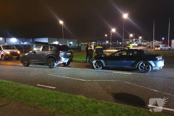 Veel schade bij kop-staart aanrijding