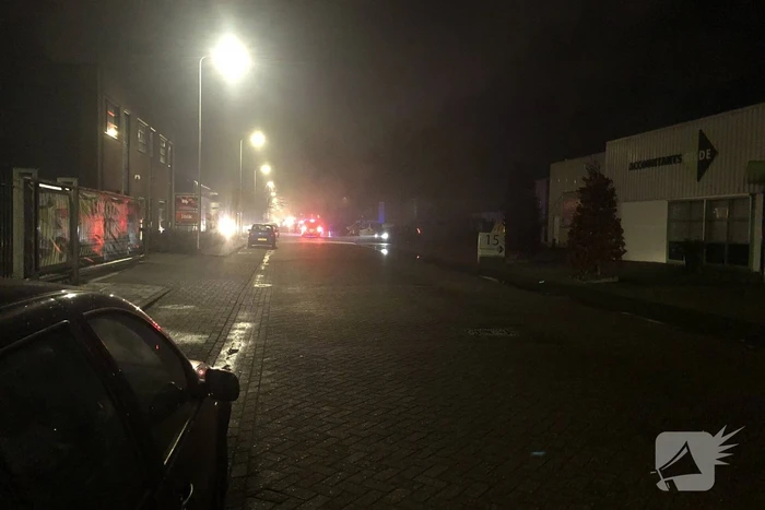 Grote brand op industrieterrein De Brug