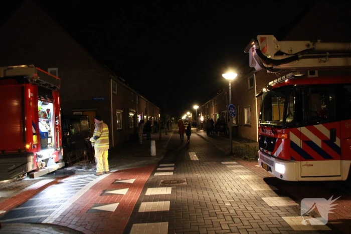 Brand in woning snel geblust