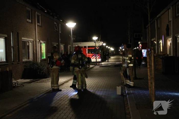 Brand in woning snel geblust