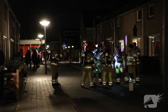 Brand in woning snel geblust