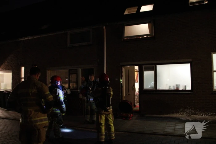 Brand in woning snel geblust