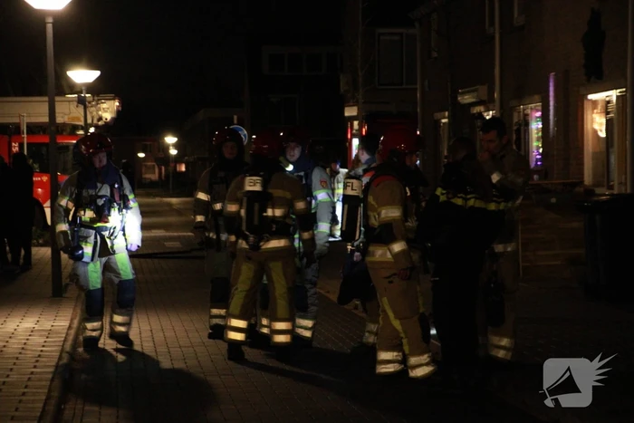 Brand in woning snel geblust