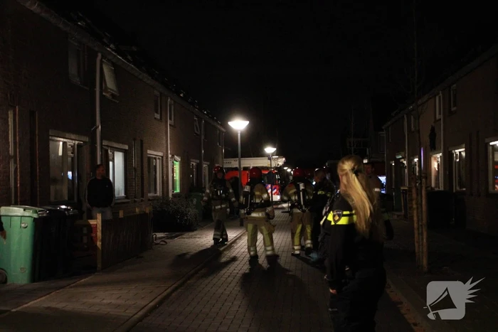 Brand in woning snel geblust
