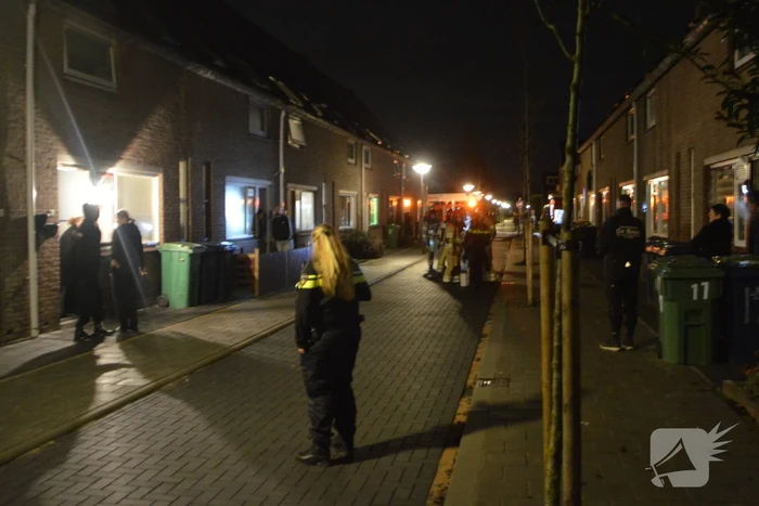 Brand in woning snel geblust