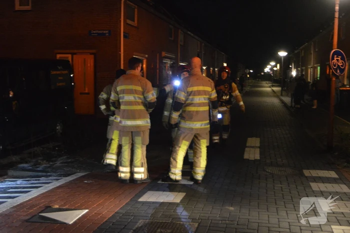 Brand in woning snel geblust