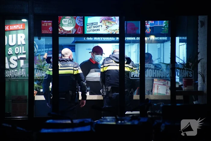 Overval op pizzeria Papa Johns