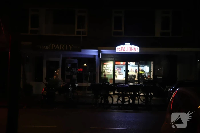 Overval op pizzeria Papa Johns