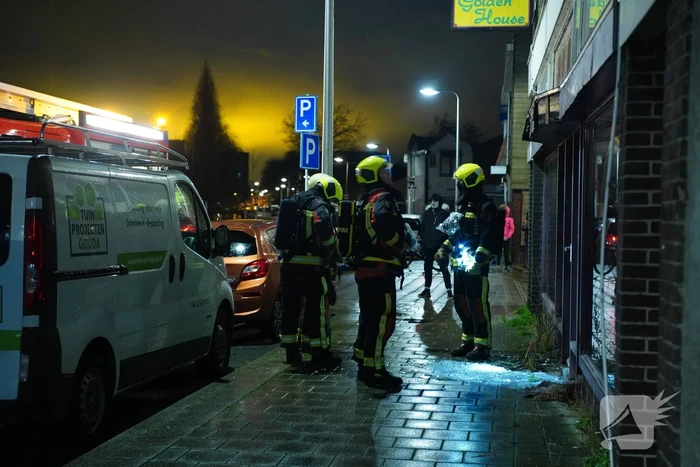 Vuurwerk vernield ruit leegstaande Chinees restaurant