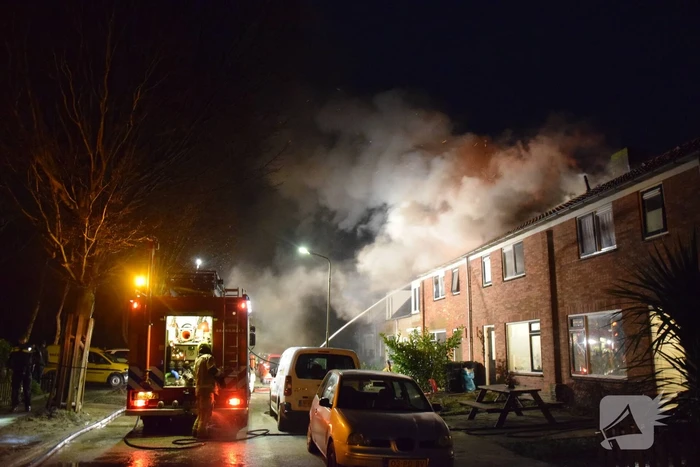 Persoon overleden bij uitslaande woningbrand