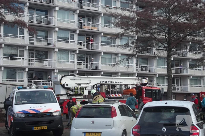 Brandweer groots ingezet