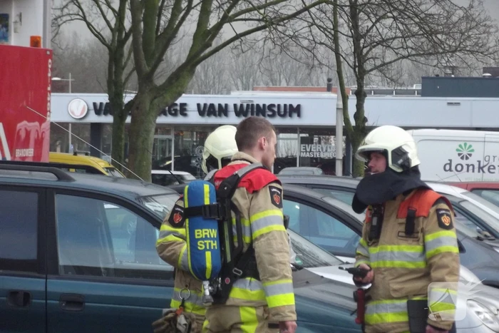 Brandweer groots ingezet