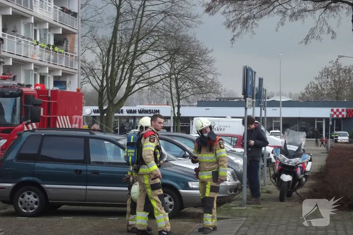 Brandweer groots ingezet
