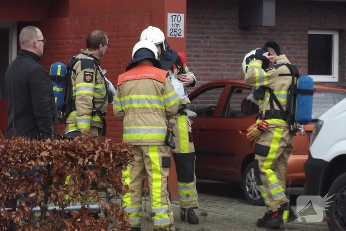 Brandweer groots ingezet
