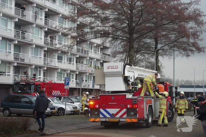 Brandweer groots ingezet
