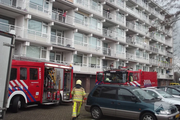 Brandweer groots ingezet