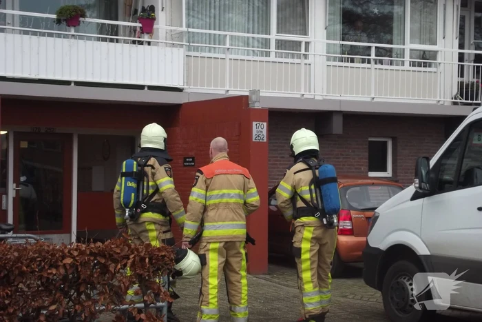 Brandweer groots ingezet