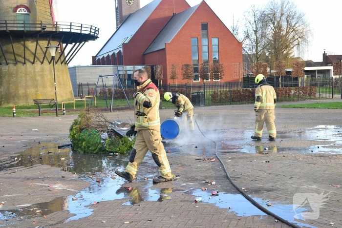 Buitenbrand snel geblust