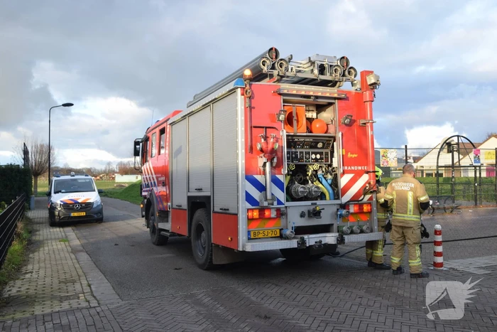 Buitenbrand snel geblust