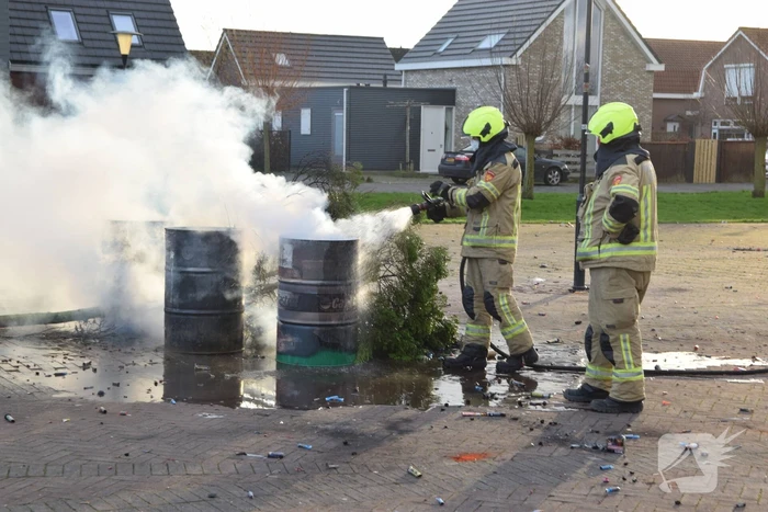 Buitenbrand snel geblust