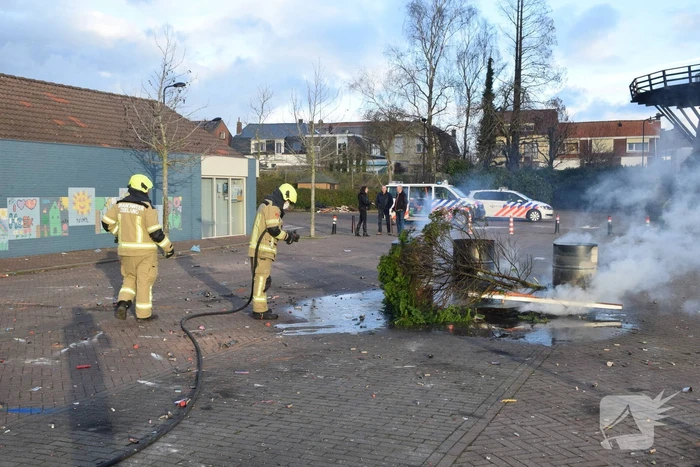 Buitenbrand snel geblust