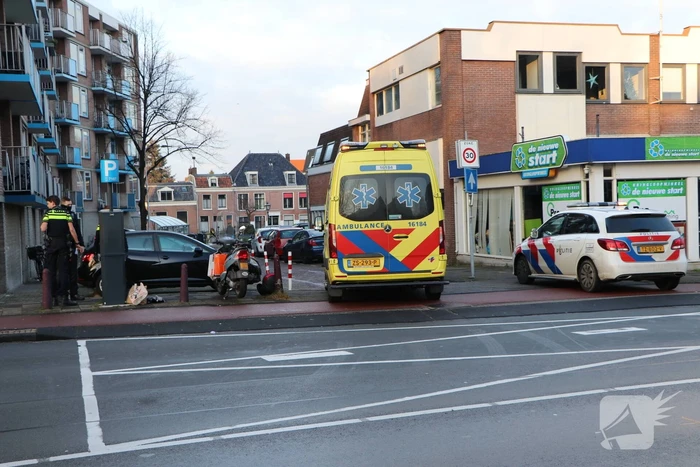 Flinke schade bij aanrijding auto versus scooter